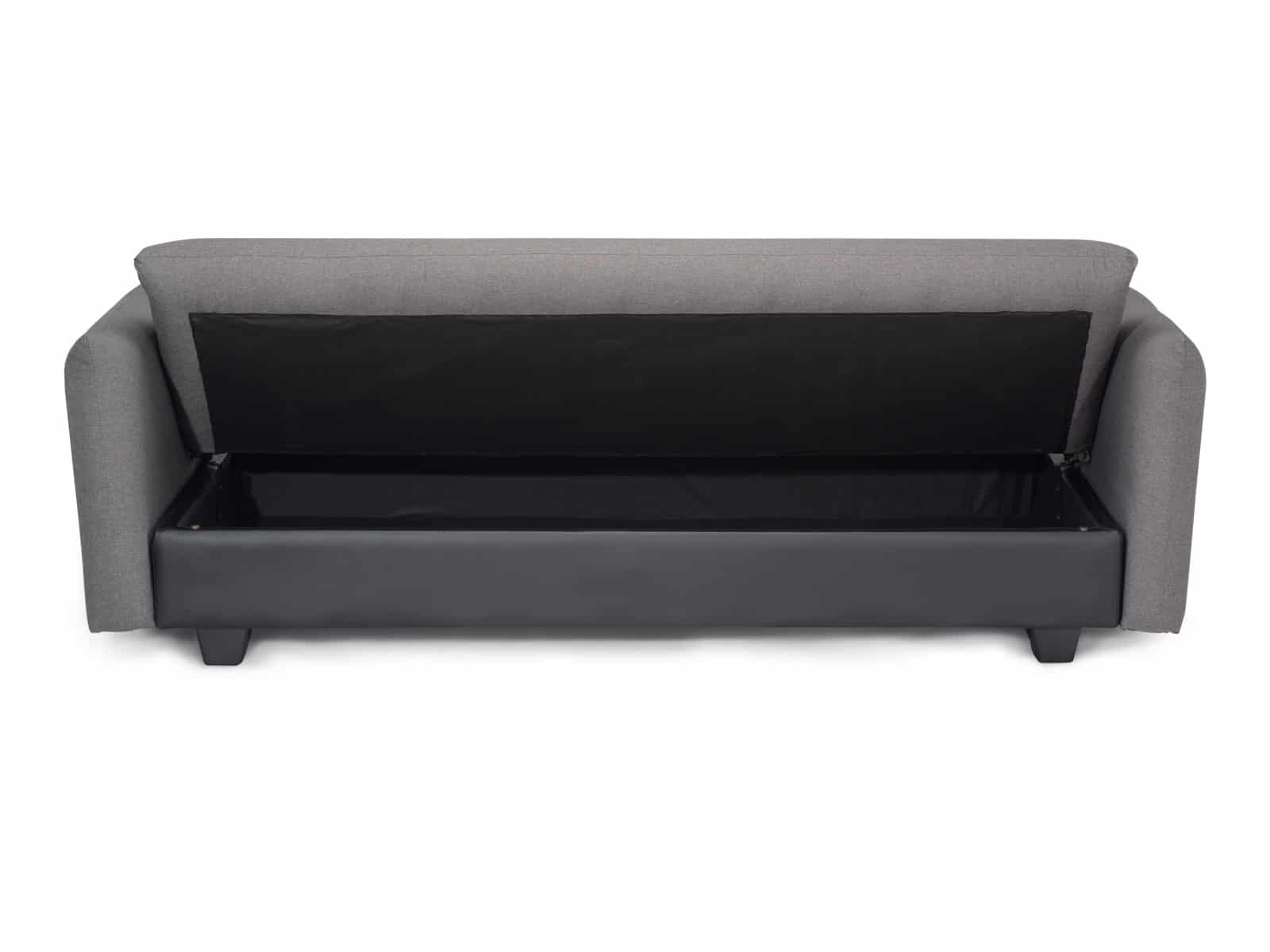 Nya Seater Sofa, Summit Grey Weave - Image 2